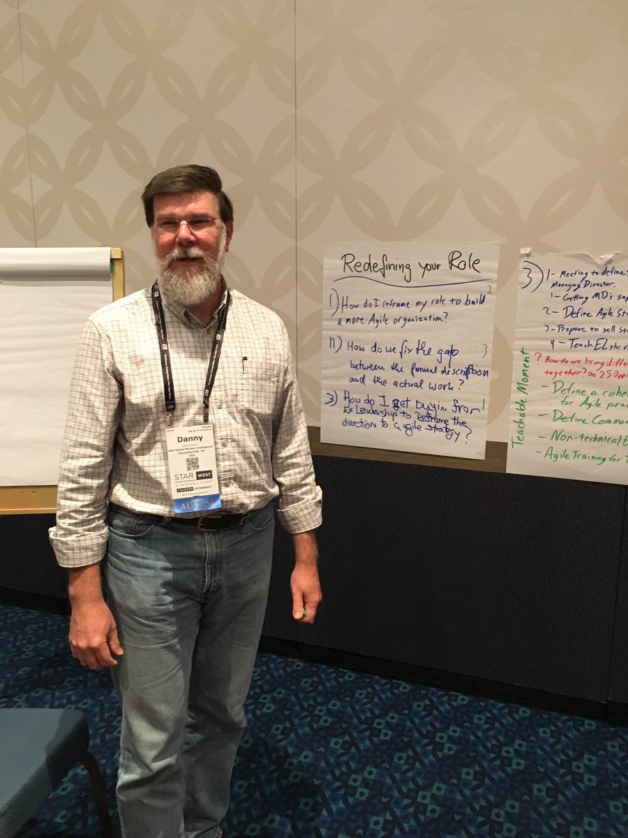 jefferyepayne's tweet photo. Redefining your role #STARWEST #TQLS https://t.co/v8zciRQjhf