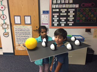 We had so much fun this week learning the phases of the moon!