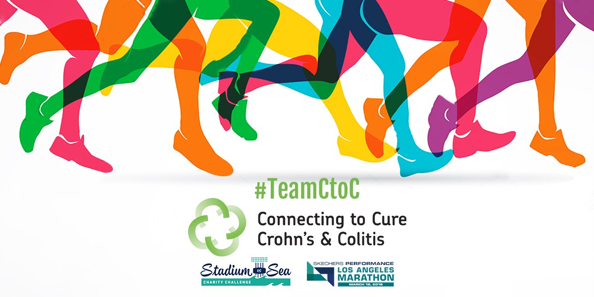connecttocure's tweet photo. Donβt just chase your dreams, #RUN them down! Join #TeamCtoC @lamarathon - Help us in our mission to raise #IBDawareness+funds for research https://t.co/AhEEGWPJDX