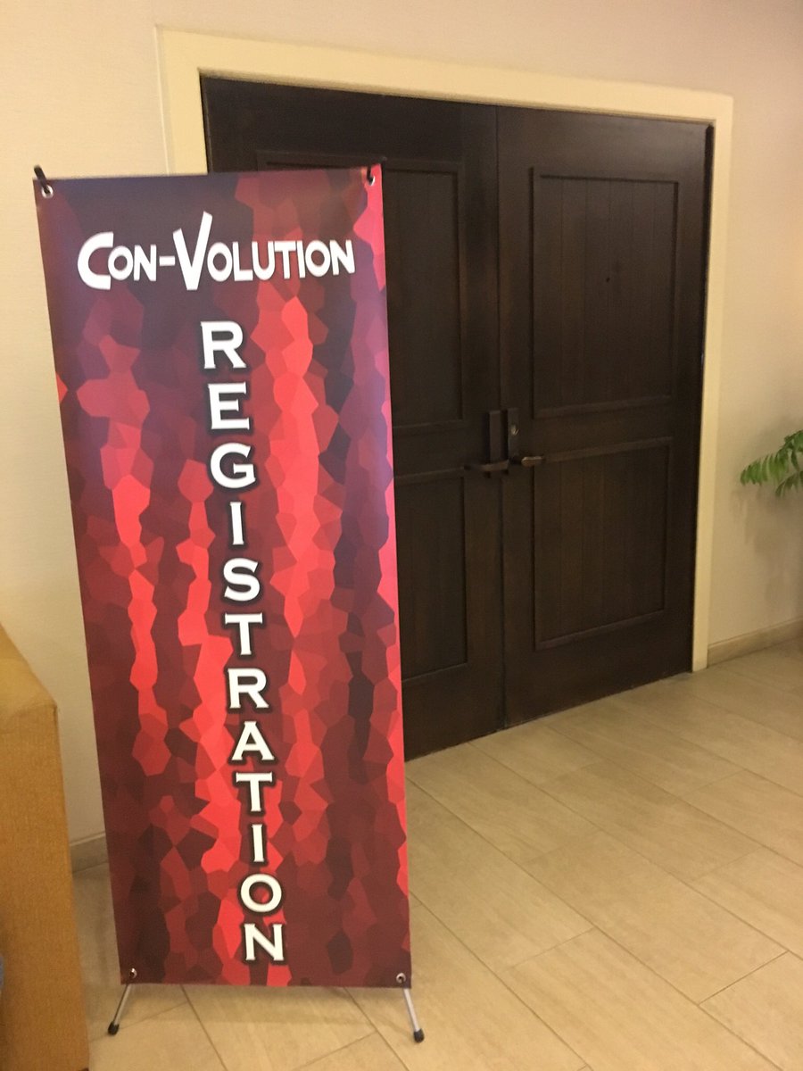 ConvolutionSF's tweet image. Registration opens at 2pm. We’re located in the lobby.