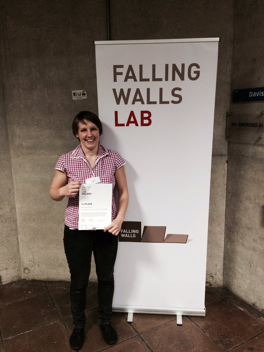 test Twitter Media - Congrats to Dr. Eva Eibl who came 2nd at the 'Falling Walls' competition at TCD tonight. Her talk was on volcano eruption forecasting https://t.co/5bcJ8HeA01
