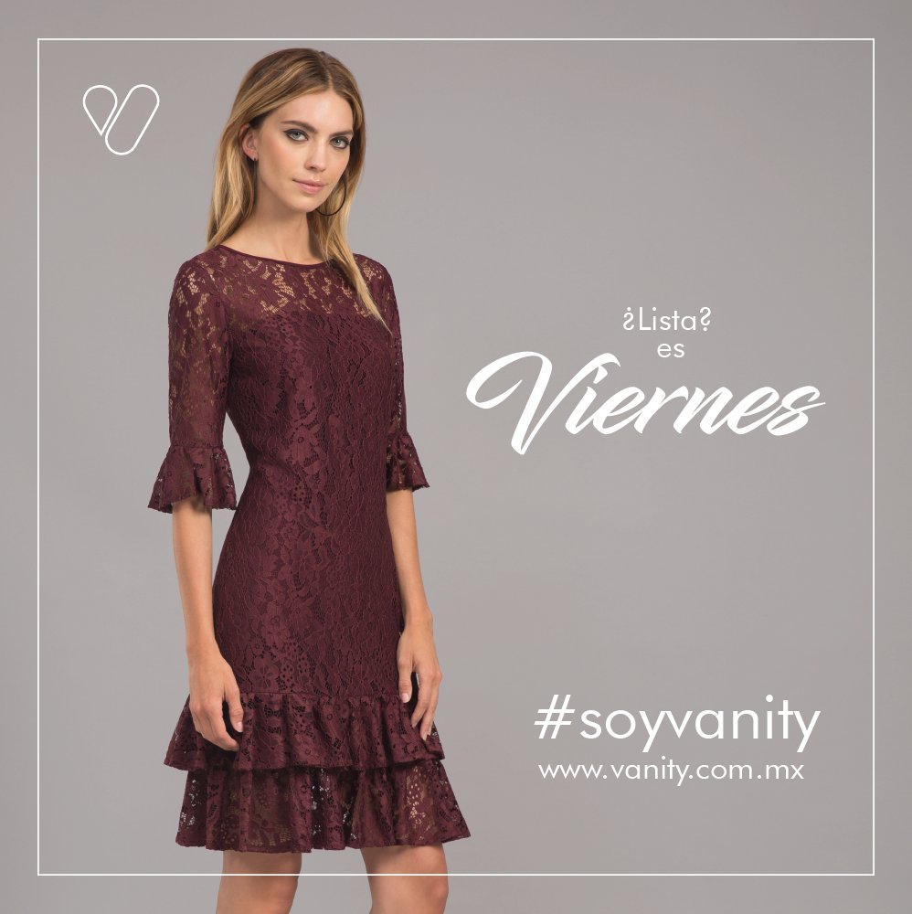 GrupoVanity's tweet photo. ¿Salimos? Vestido de encaje en color vino o negro, tu eliges.
La ocasión la haces tu. #soyvanity
Compra en línea - https://t.co/ciRES37rDh https://t.co/YuyKvEMNKS