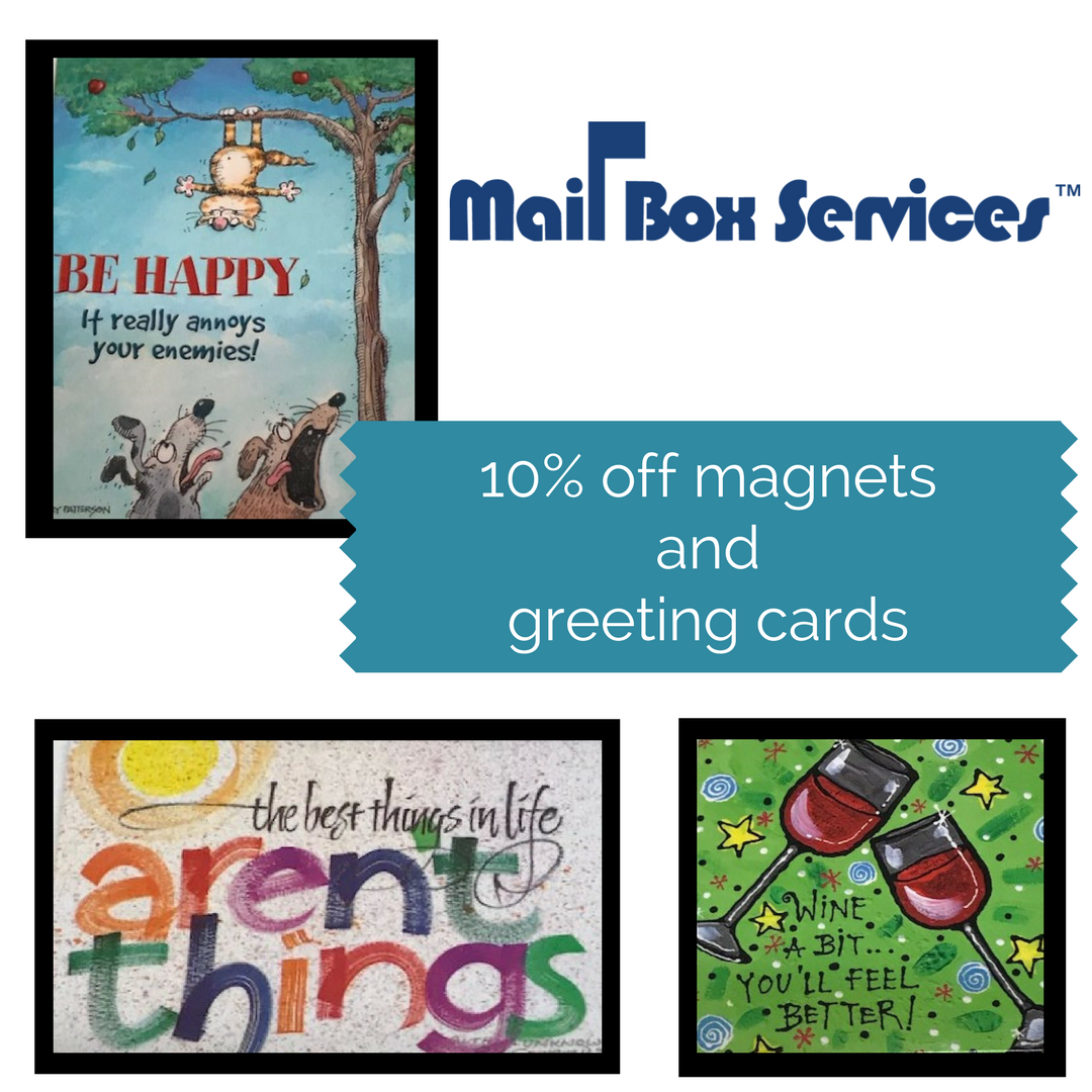 MBSMattapoisett's tweet image. #MailBoxServices #GreetingCards #Magnets #LeaninTree