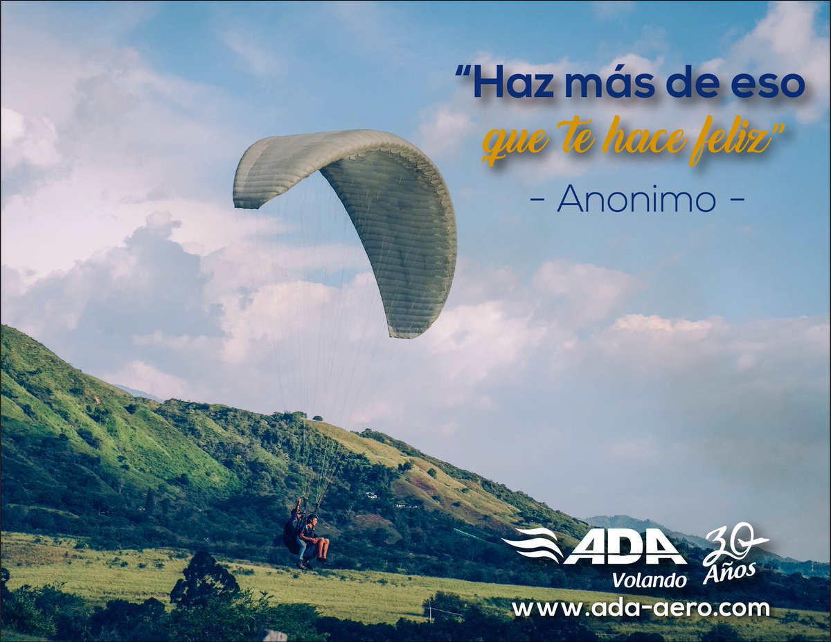 AerolineaADA's tweet photo. Feliz fin de semana #BuenViernes https://t.co/kvj4C8YshH