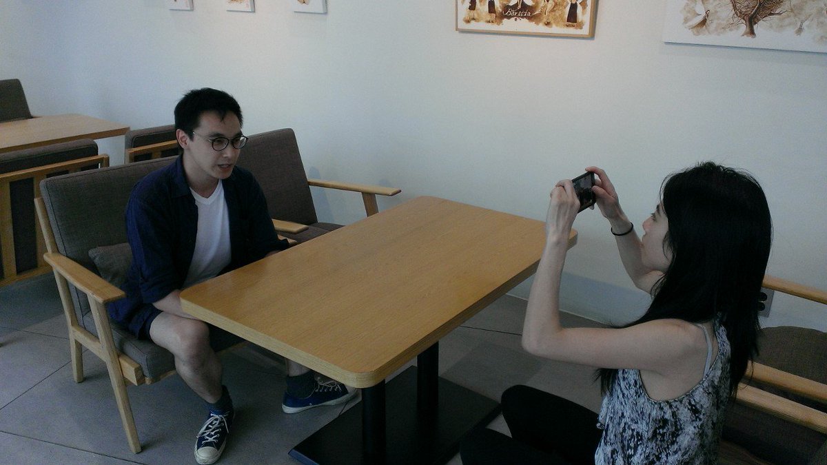yonidayan_'s tweet photo. Collecting feedback on video for #MITBAWS. This way, we don't depend on surveys that are never filled :p #entrepreneurship #startup #seoul https://t.co/8b6SPjj9Nj