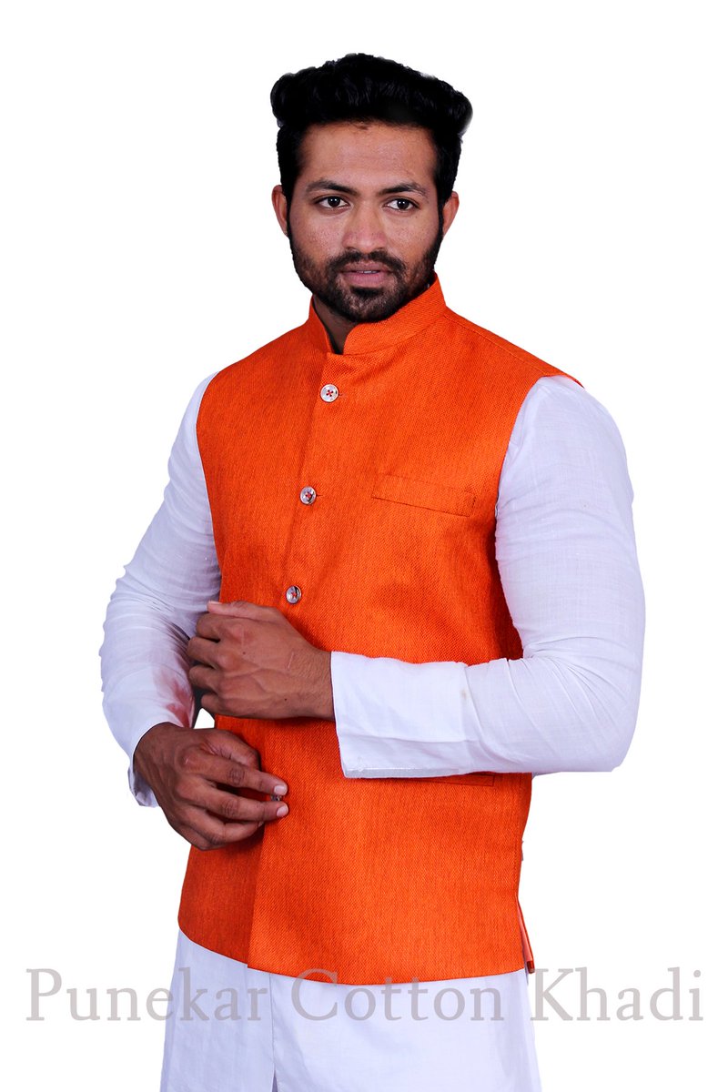modi jacket khadi