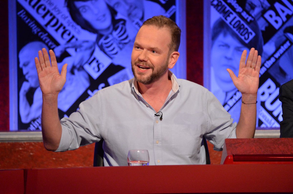 Have I Got News For You returns for Series 54. BBC1, 9pm. <a href="/XanderArmstrong/">Alexander Armstrong</a> hosts, + Roisin Conaty &amp; James O'Brien: bit.ly/2z3lDpS