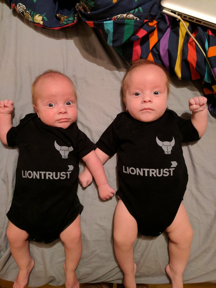AmberrRose16's tweet photo. You don't make baby vests so we had to take matters into our own hands! #investmentidea #COYY #twins #identicals @OUFCOfficial @OUFC_ https://t.co/qtiQR9k3KP