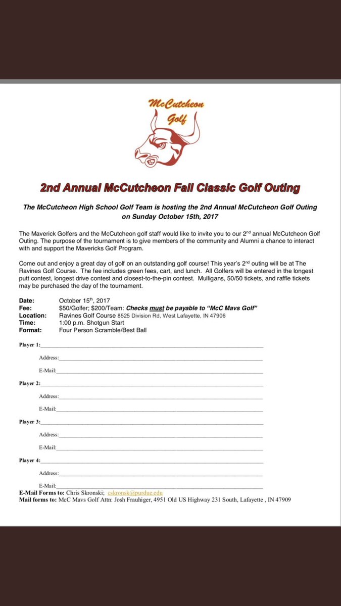 mccmavsgolf's tweet photo. The Maverick Golf Fall Classic is October 15th have you got your team together yet? You won’t want to miss it!!! https://t.co/IGdCurgQkI