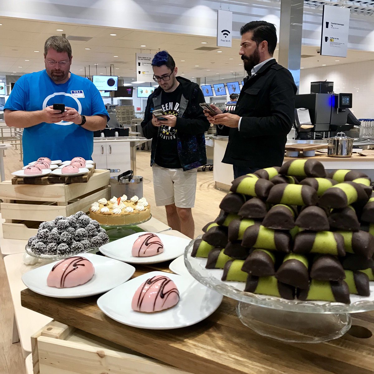 Now this is worth tweeting about! TY <a href="/IKEAFishers/">IKEA Fishers</a> for treating us to a #Swedish lunch. Can’t wait for the grand opening Oct 11!