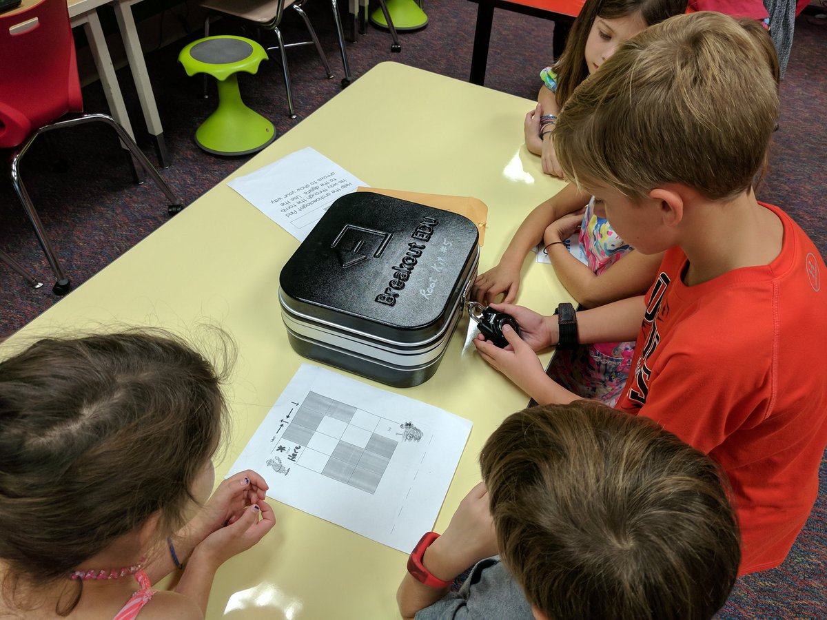 RootITF's tweet photo. All the first graders in Mrs. Pabst's class escaped from the Pharoah's Tomb in the 4 C's Lab today! @stemrootelem @RootElem #PAWSome https://t.co/Errf9aXdUV