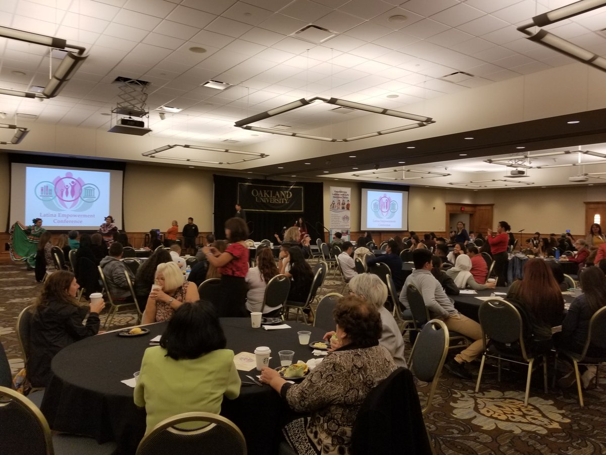 consulmexDET's tweet photo. @consulmexDET at the 3rd Annual Latina Empowerment Conference #AsktheLatina en Oakland University #VAIM #IME #DepartmentofProtection. https://t.co/QZR60lVhya
