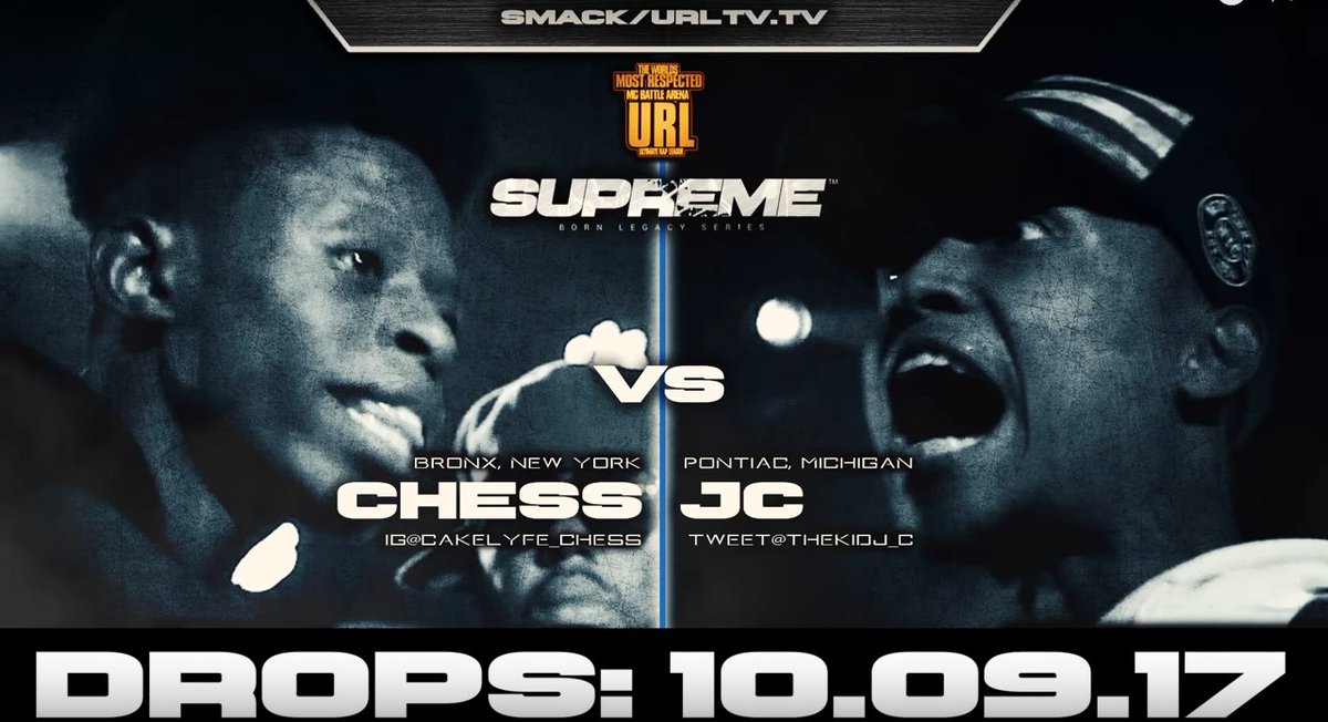 Battle_Dom's tweet photo. DROPPING MONDAY!

@ThekidJ_c vs Chess Release Trailer 

https://t.co/FdVldW2MpN https://t.co/yjFufePOQQ