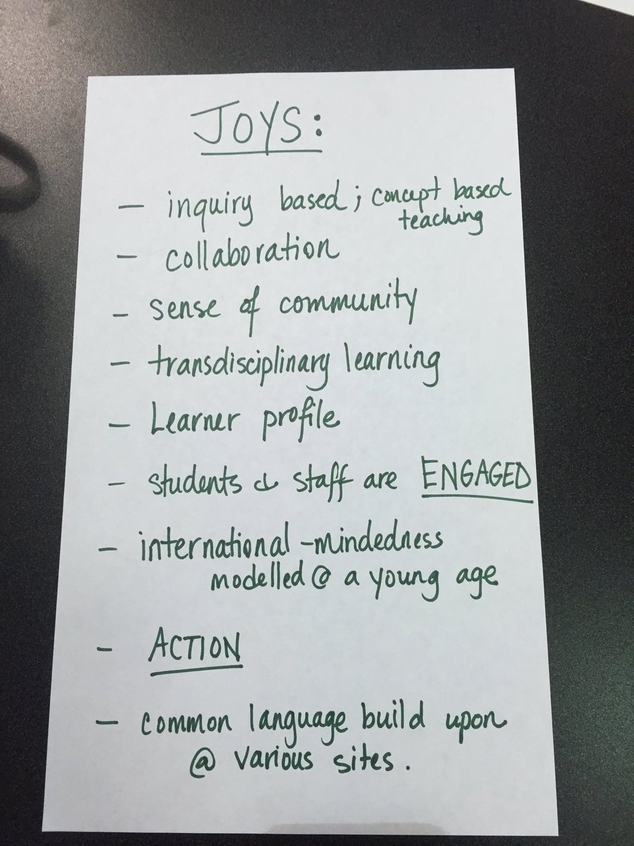 ryanssiemens's tweet photo. What are the benefits of an #IBPYP education? These are ones identified by #abibs teachers. @ABIBschools https://t.co/rBGmidUBGu
