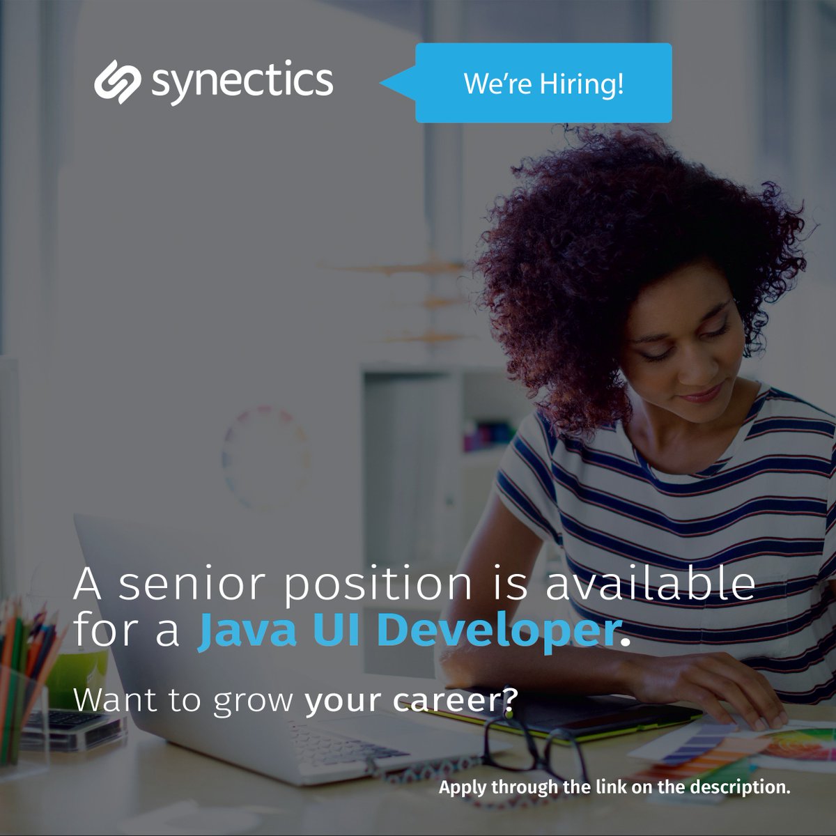 smdiconsultants's tweet image. We're looking for the best talent in town. An open position for a Senior #JavaUI #Developer. #TechJobs
Apply Here: bit.ly/2wWeWHe