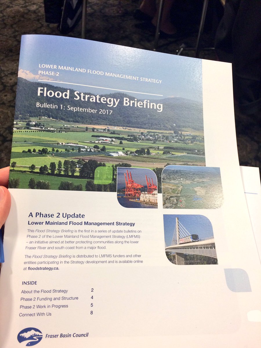 Dutch delegation joins the <a href="/FraserBasin/">Fraser Basin Council</a> Council's Flood Joint Program Committee today in Vancouver 💧🇨🇦🇳🇱#ResilientCities <a href="/deltares/">Deltares</a>