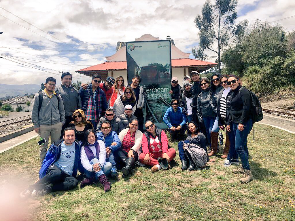 IAENUniversidad's tweet photo. Estudiantes de Maestría en Gerencia de Empresas Públicas visitan la EP Ferrocarriles del Ecuador como parte de la planificación académica https://t.co/99QMTOxggI