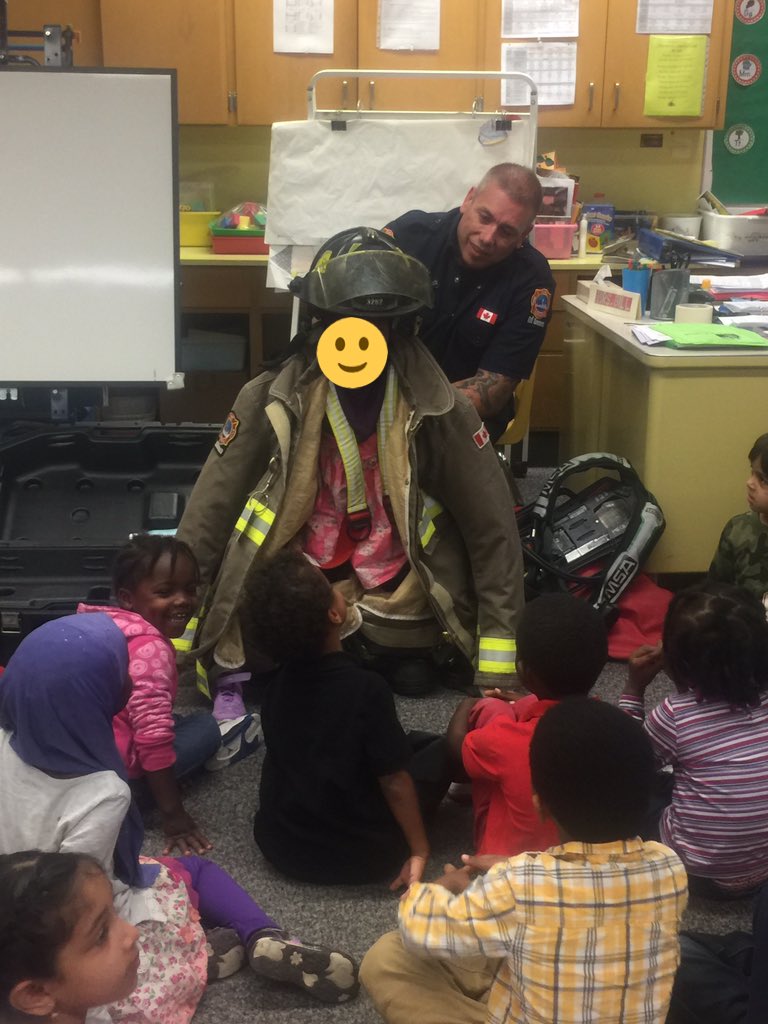 Lindsay Atkinson (@atkinsonl_tdsb) on Twitter photo An inspiring and exciting presentation by Firefighter Mark! K Ss learned about fire safety. We tried on FF gear too! <a href="/TDSB_Greenholme/">Greenholme JMS</a> An inspiring and exciting presentation by Firefighter Mark! K Ss learned about fire safety. We tried on FF gear too! <a href="/TDSB_Greenholme/">Greenholme JMS</a>