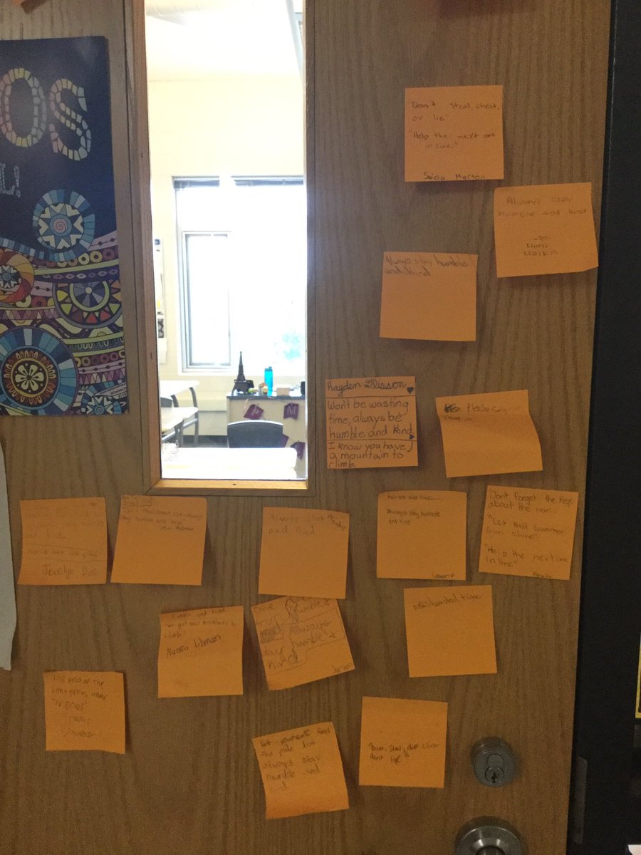 megan_phillips7's tweet photo. Ss listened to Humble and Kind by Tim McGraw and wrote down lyrics that stuck out to them for Transitions #alwaysbehumbleandkind #forward95 https://t.co/OlXY4EctMP