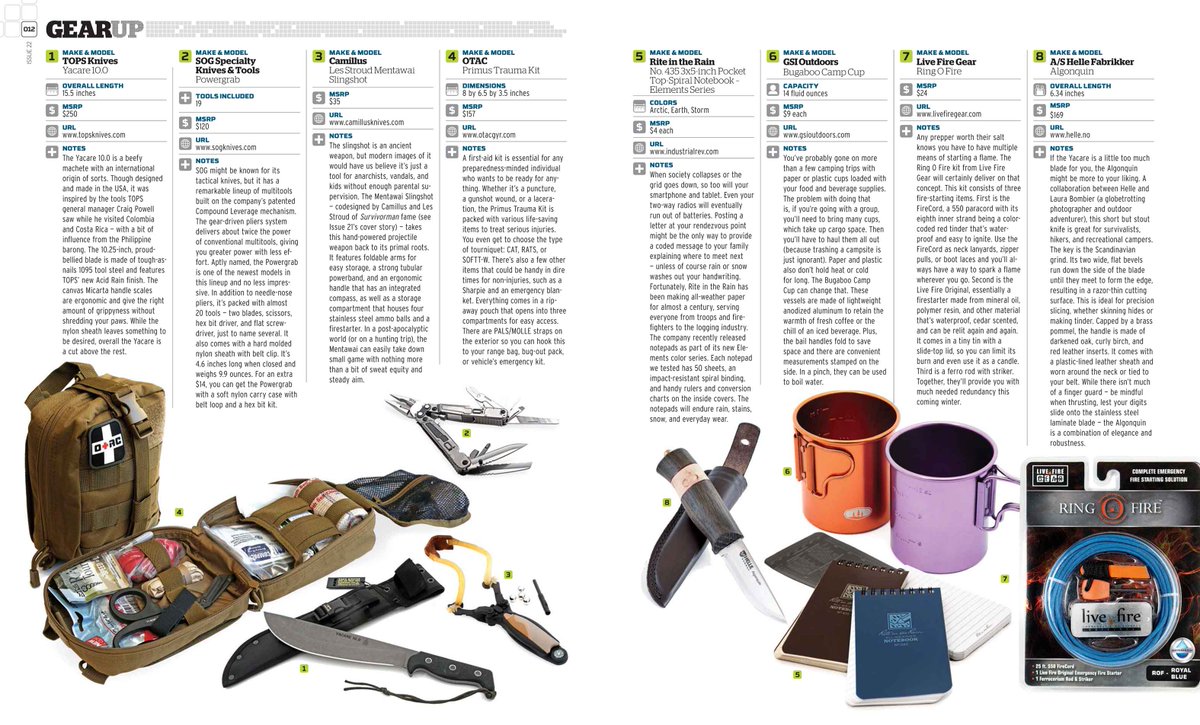 reallesstroud's tweet photo. Looking for some reading material this weekend? Check out our gear in #recoiloffgridmagazine  - on sale everywhere Friday! 😎 ~ Web Girl https://t.co/4tdwzXH6I1