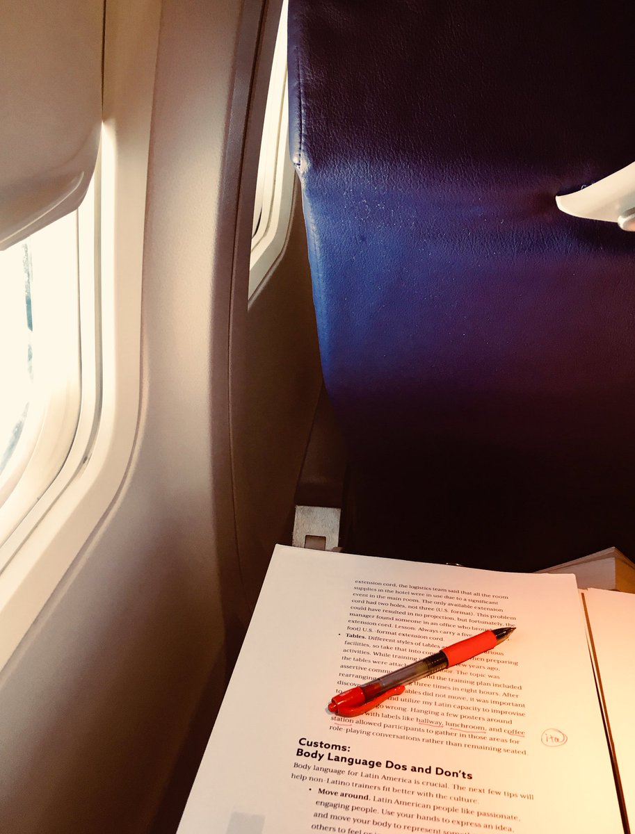 atdpress's tweet photo. Proofing a travel book on an airplane seemed appropriate βοΈπ#adventuresinproofreading #ATD https://t.co/jUNw9SJnwG