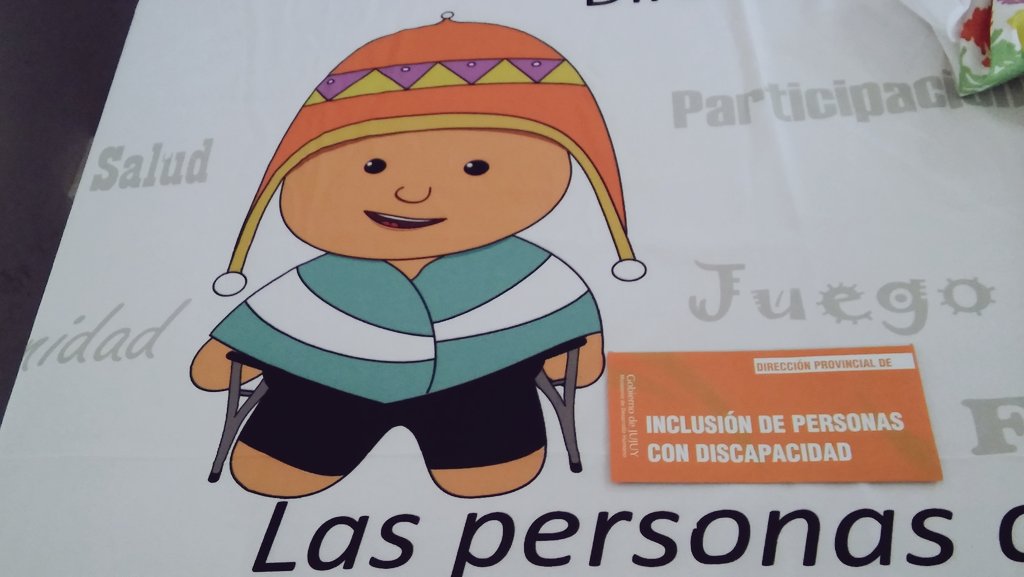 Luisreyesjujuy's tweet photo. #Inclusión
#Incluime https://t.co/9lua6IPR6t