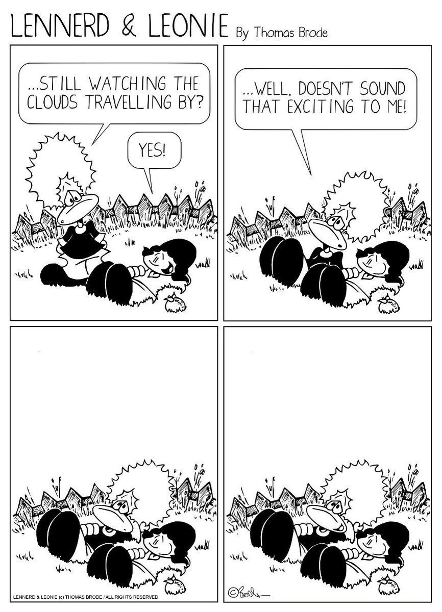 lennerd_leonie's tweet image. All the beauty that's travelling by (Sorry, the new Lennerd &amp;amp; Leonie strip is somewhat quiet and pretty personal...) #webcomics #comics