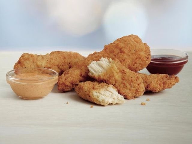 McD_NETX's tweet photo. Can you do the funky chicken? Show us and receive a free 1 pc Buttermilk Chicken Tender! (Dress like a chicken &amp; we'll give you 6 pcs)😉 https://t.co/bu21ioUW2P