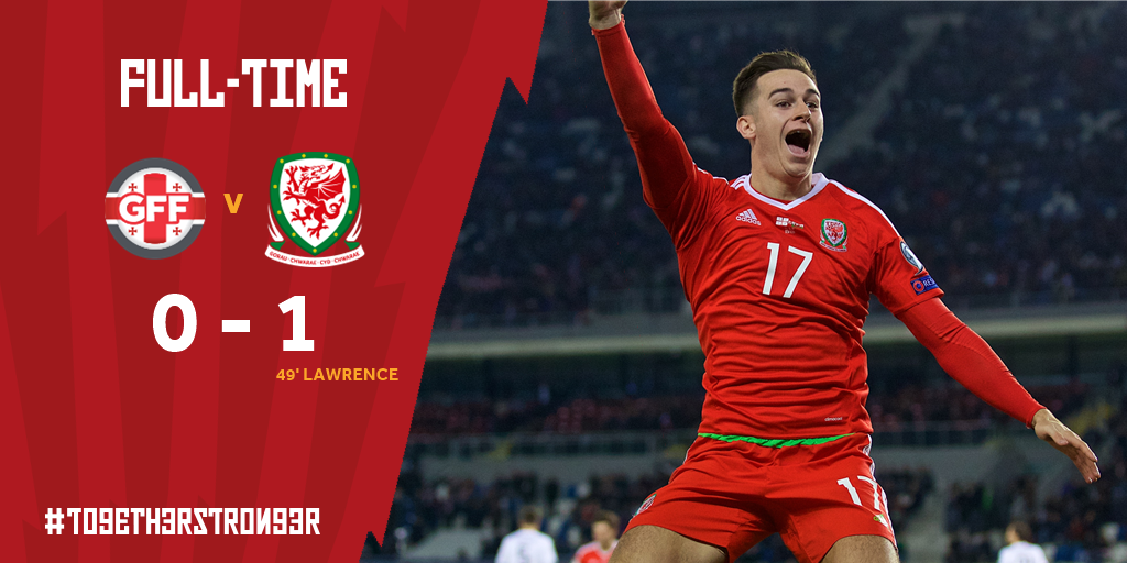 FAWales's tweet photo. It's full-time everyone. Don't be afraid to have dreams! #TogetherStronger #GEOWAL https://t.co/8Hk2RVkQ6u