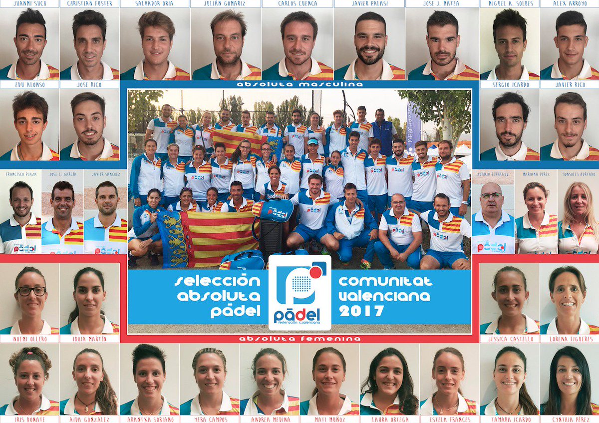 Estos son nuestros jugadores y técnicos. Vamos Valenciana! <a href="/padelfederacion/">Federación Española de Pádel</a> <a href="/padelbcn_elprat/">Padel Barcelona Prat</a> #CESSAAAbsoluto