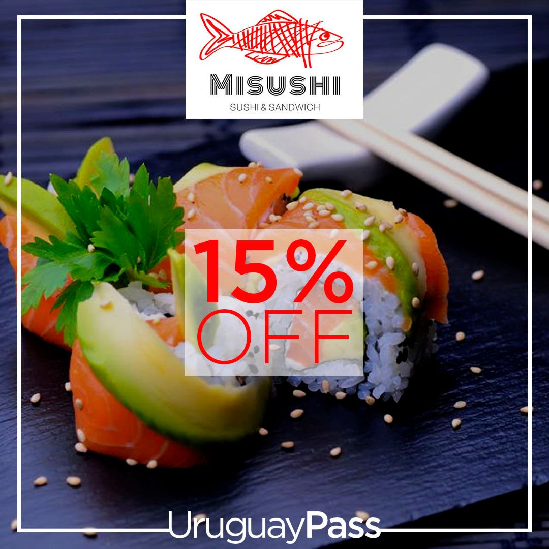 UruguayPass's tweet photo. ¡Misushi te espera en Punta del Este para disfrutar un gran momento!

15% de descuento con UruguayPass

Más info en: https://t.co/obob4sX66V https://t.co/XXXQ0wKGGg