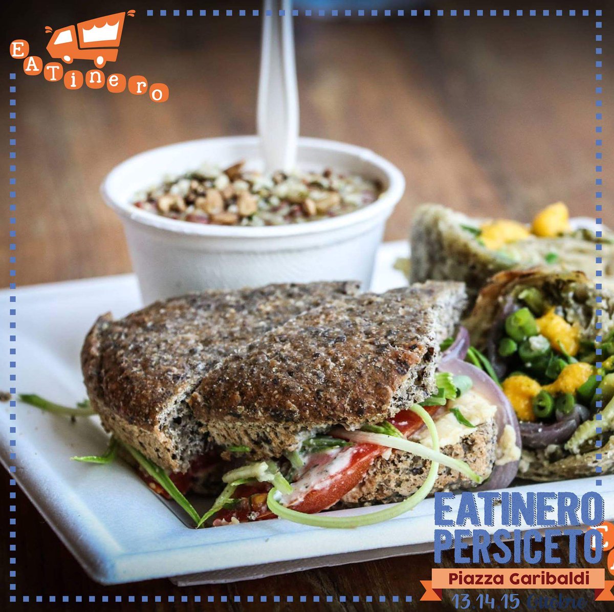 Gustoso fa rima con...Canaposo!#CucinandoSuRuote fa tappa a #EatineroPersiceto S.Giovanni in Persiceto(BO) 13-15 ottobre!
#veganfood #canapa