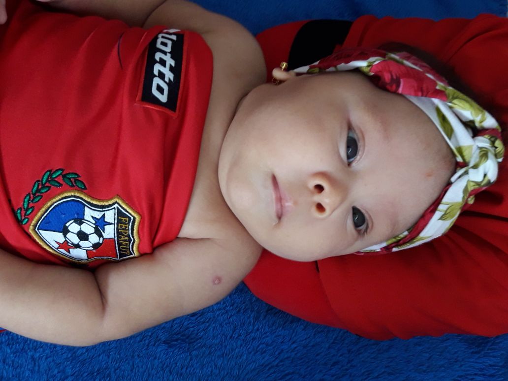 absalon1517's tweet photo. @SomosLaSele @EddyVasquezWao @tvnpanama Mi hija apoyando a la sele #VamosMiSeleccion #VamosPanama https://t.co/jNqOBzYQeA