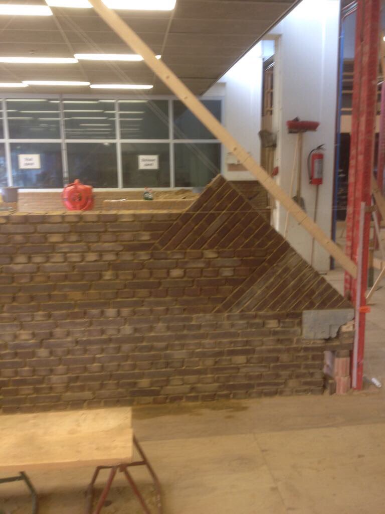 <a href="/gildeopleidinge/">Gilde Opleidingen</a> mooi stukje metselwerk leerling Verberne uit Budel #bouwbedrijf Haex Weert