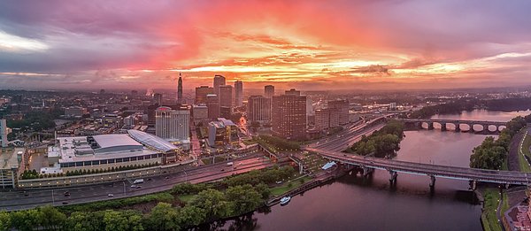 New artwork for sale! - "Hartford CT Downtown Sunset Aerial Panorama" - fineartamerica.com/featured/hartf… <a href="/fineartamerica/">Fine Art America</a>