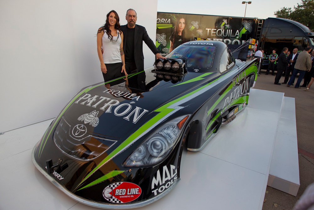 adrnhra's tweet photo. #FBF @AlexisDejoria's Funny Car launch party in Dallas! Alexis made her professional debut that weekend at the 2011 #TexasFallNats @txmplex https://t.co/4kjPFeo2BI