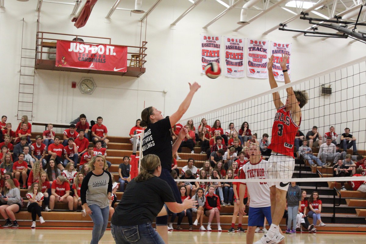 <a href="/hminssen/">Heather Behrendt</a> Here's Mrs. Behrendt in action. No answer from <a href="/lukeclausen21/">Luke Clausen</a> or any Treynor senior PowerBuff player. #ouch #teachersrule