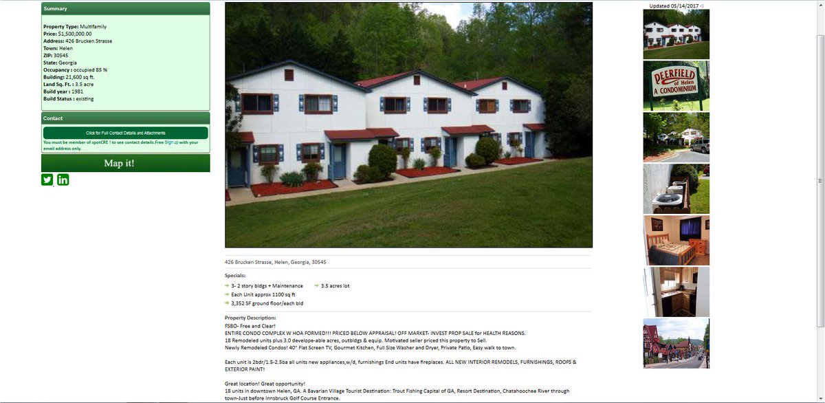 cre_stream's tweet photo. #FSBO, 18 unit #MultiFamily #CRE #investment. Helen, #Georgia #downtown, #travel hotspot, for sale by @MS_SHELLENE
https://t.co/mgrYFzQtJq https://t.co/GBQ57sKckA
