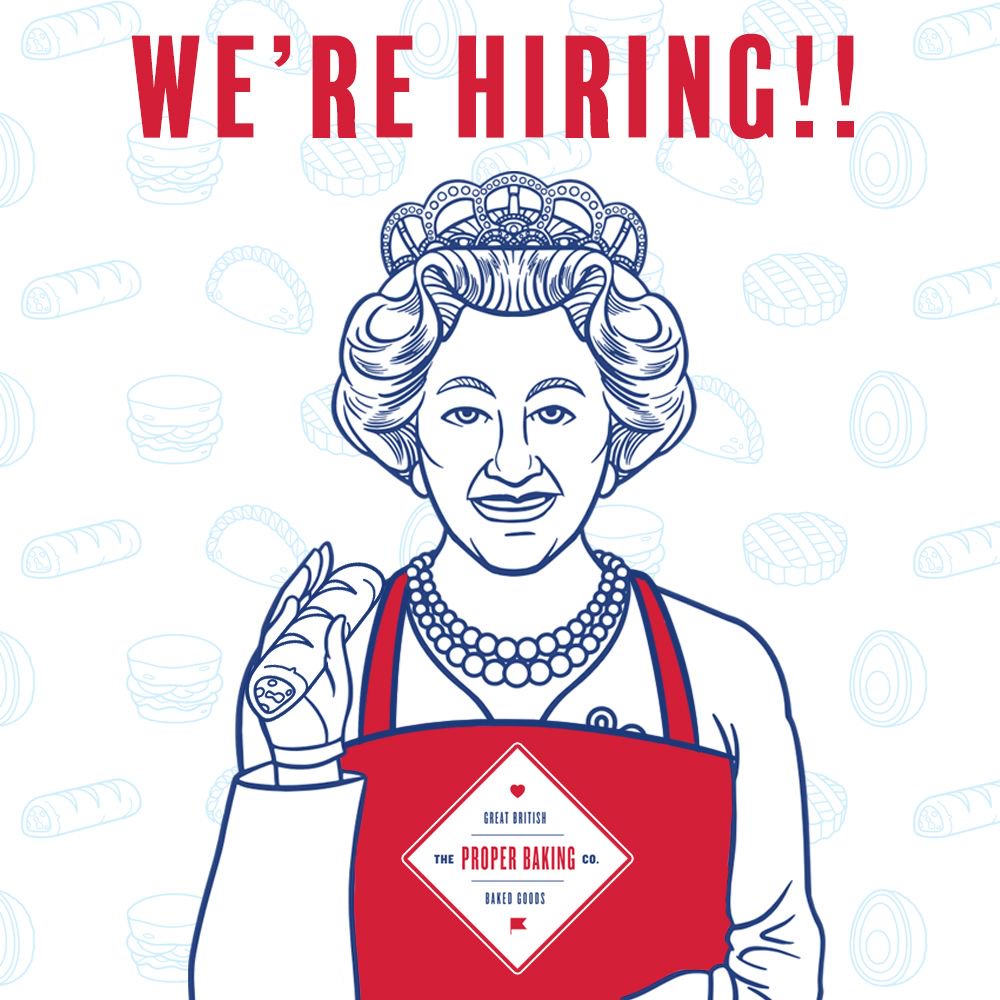 We are hiring and we want you to be a part of our team! Contact Tina Miller at tina@properbaking.com to learn more about this position.