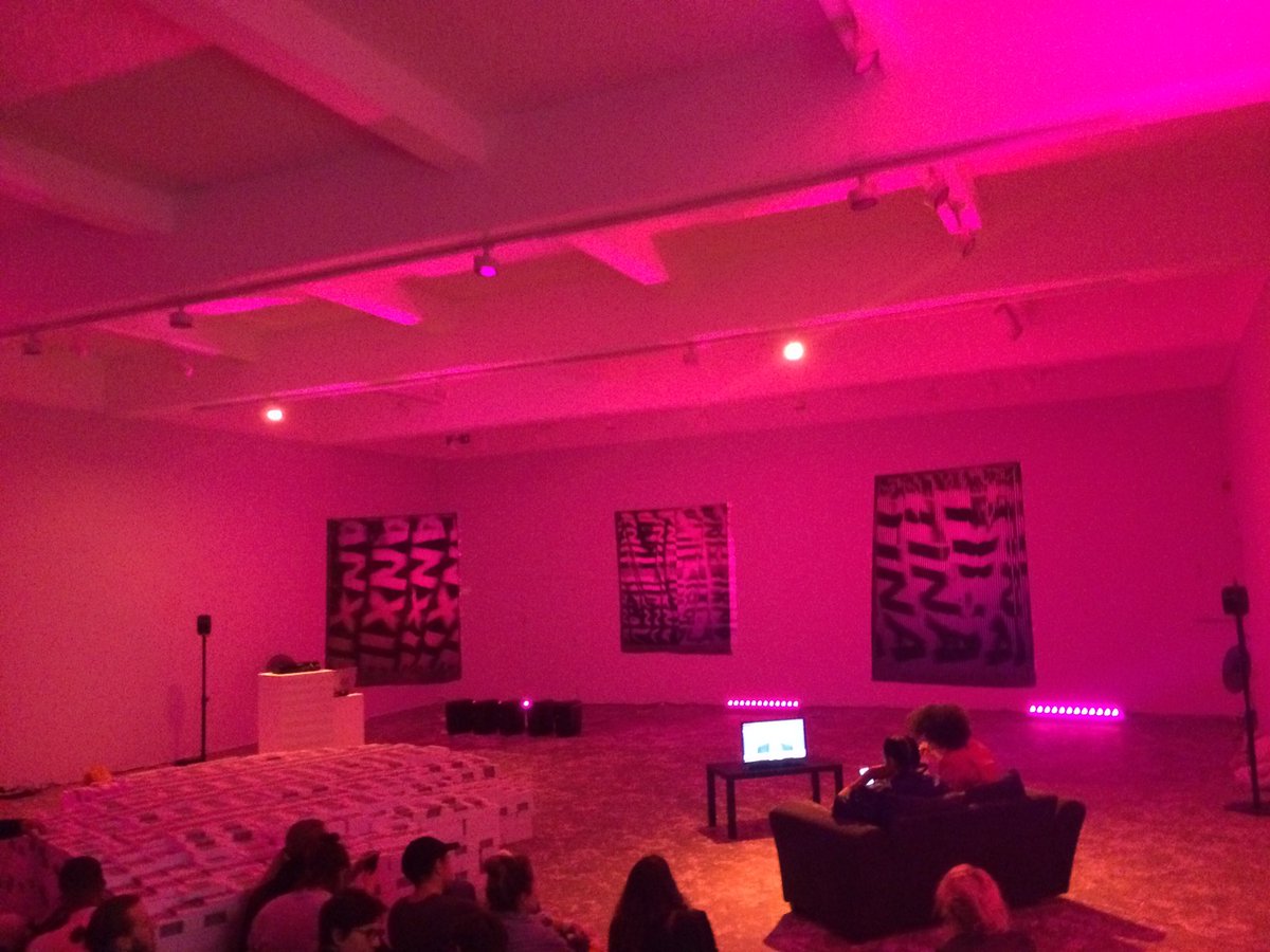 Live from #HannahBlack, #Bonaventure and #EbbaFransénWaldhör's performance