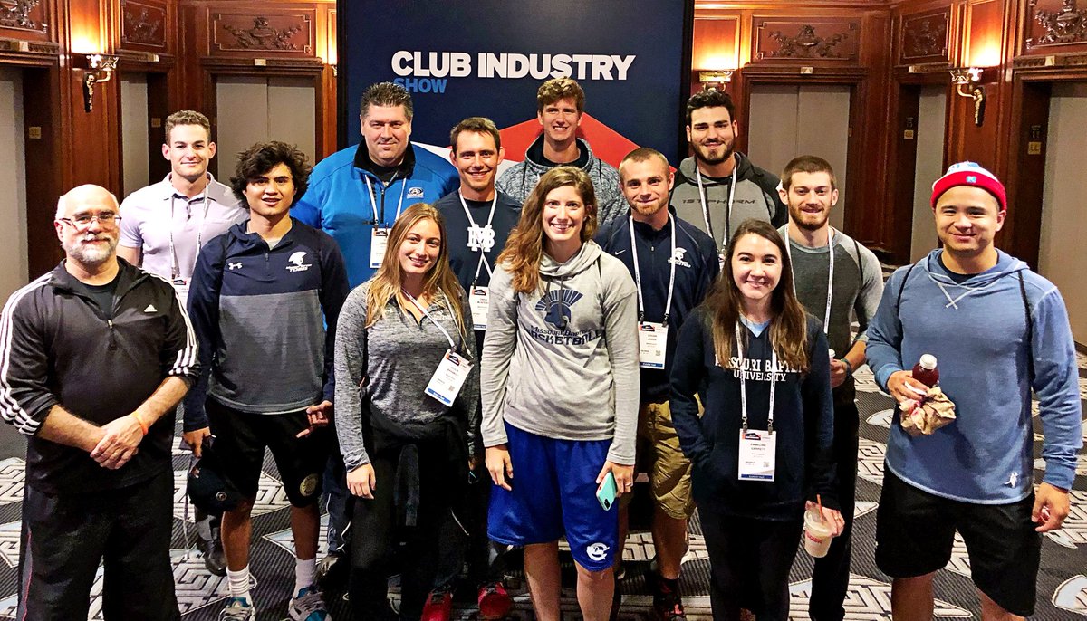 GuyDanhoff's tweet photo. Another @clubindustry expo has come and gone & thanks for a great experience and memories for our @MoBaptistU students! #CIShow #EXSC453 https://t.co/fSTyiMmlSH