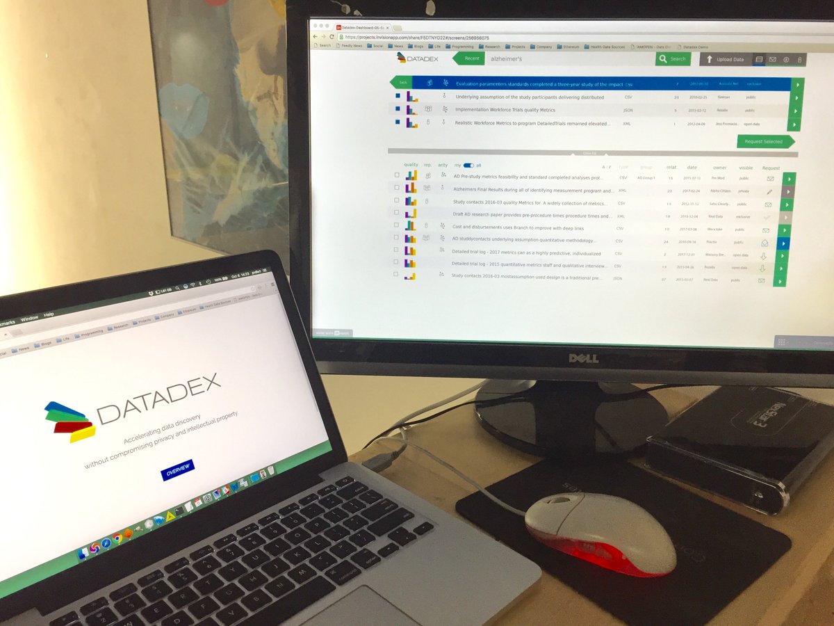 This week we've taken our Datadex #AI #DataScience platform interface to the next level. Ask us for a demo to discover augmented metadata!