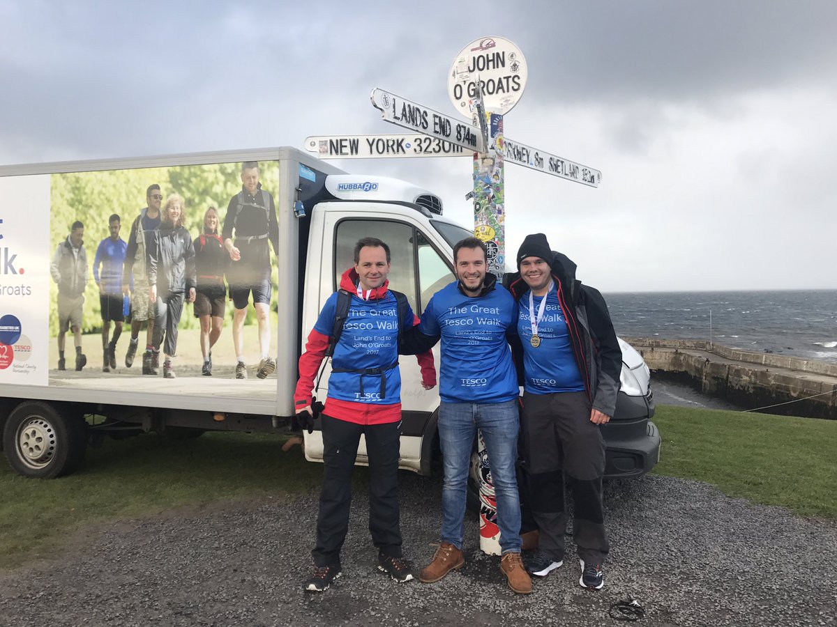 Nickparfitt23's tweet photo. Enjoyed filming at John O'Groats! Congrats to everyone who took part! #thegreattescowalk #thegreattescowork https://t.co/WFF1S8EqUq