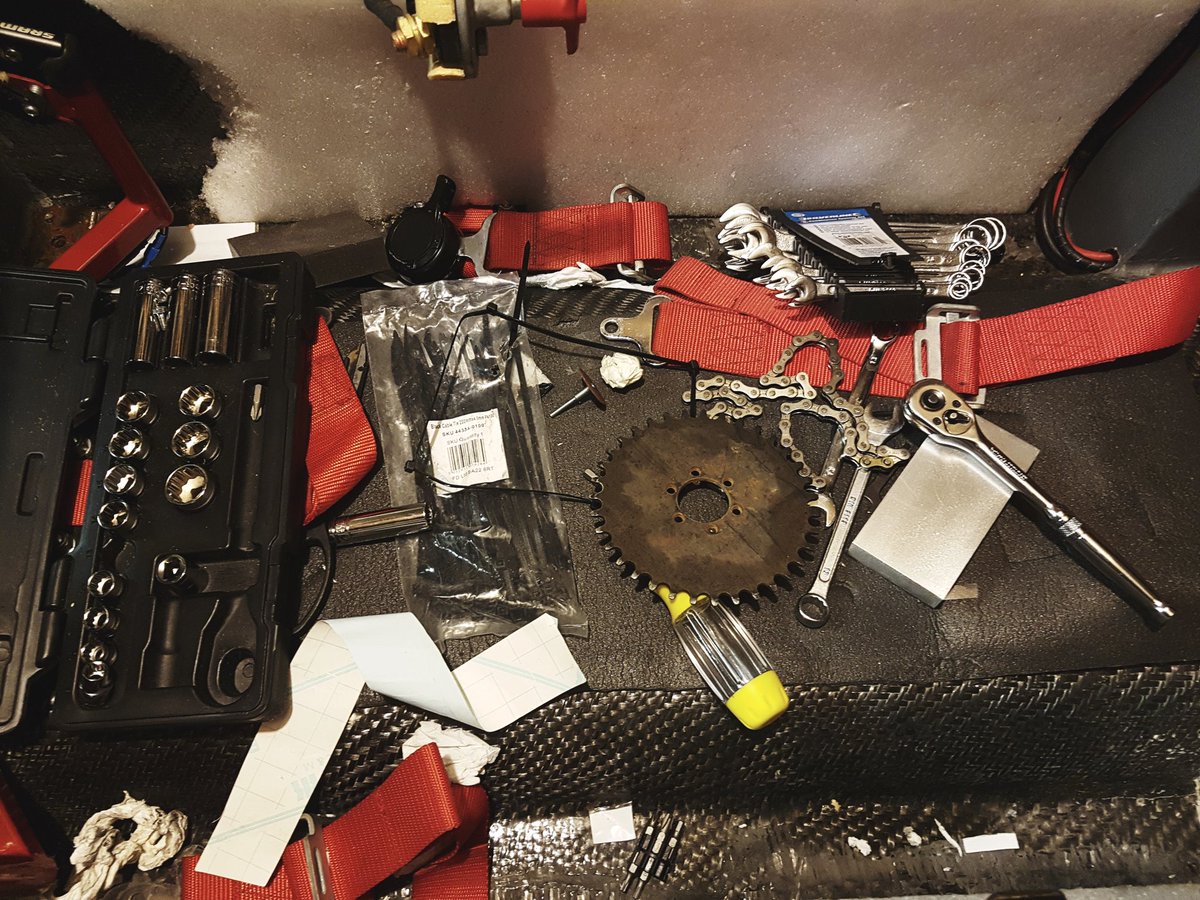 Whats all this fuss getting ready and prepared? I thought it was a <a href="/Greenpowertrust/">Greenpower Education Trust</a>  tradition to leave everything to the last minute... 🤔