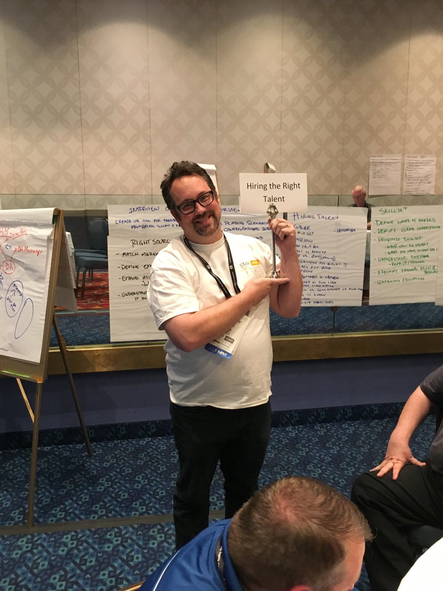 jefferyepayne's tweet photo. Hiring the Right Talent team #STARWEST #TQLS https://t.co/Zbhk3BaeVH