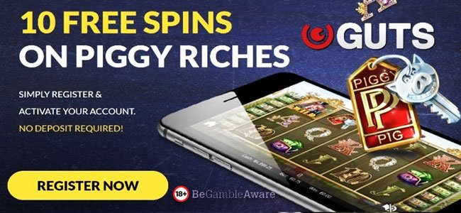 Guts casino no deposit bonus 2019