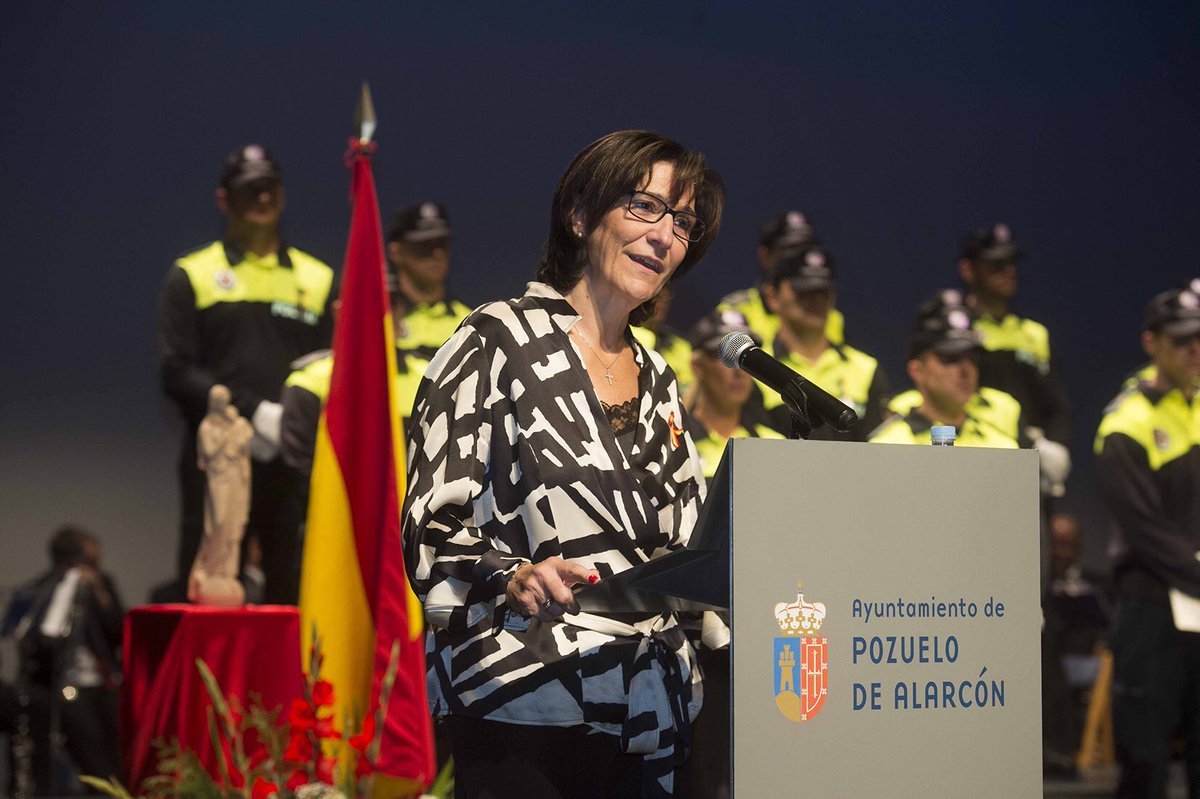 Pozuelo y España cuentan con excelentes policias  que ejercen y sienten los colores de su escudo y de su bandera.