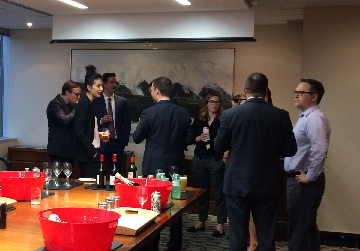 PRHMstudents's tweet photo. The PRHM Beer &amp; Wine Social is where you'll find PRHM lawyers/students on the first Wed. of every month! @braunovan #CraftBeer #PRHMStudents https://t.co/Zv8LQpnDuK