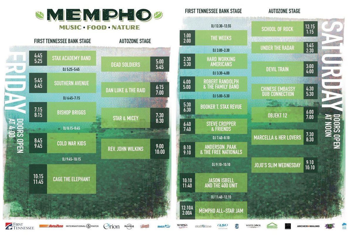 MemphoFest's tweet photo. TODAY IS THE DAY! https://t.co/OO9JK9r6iw