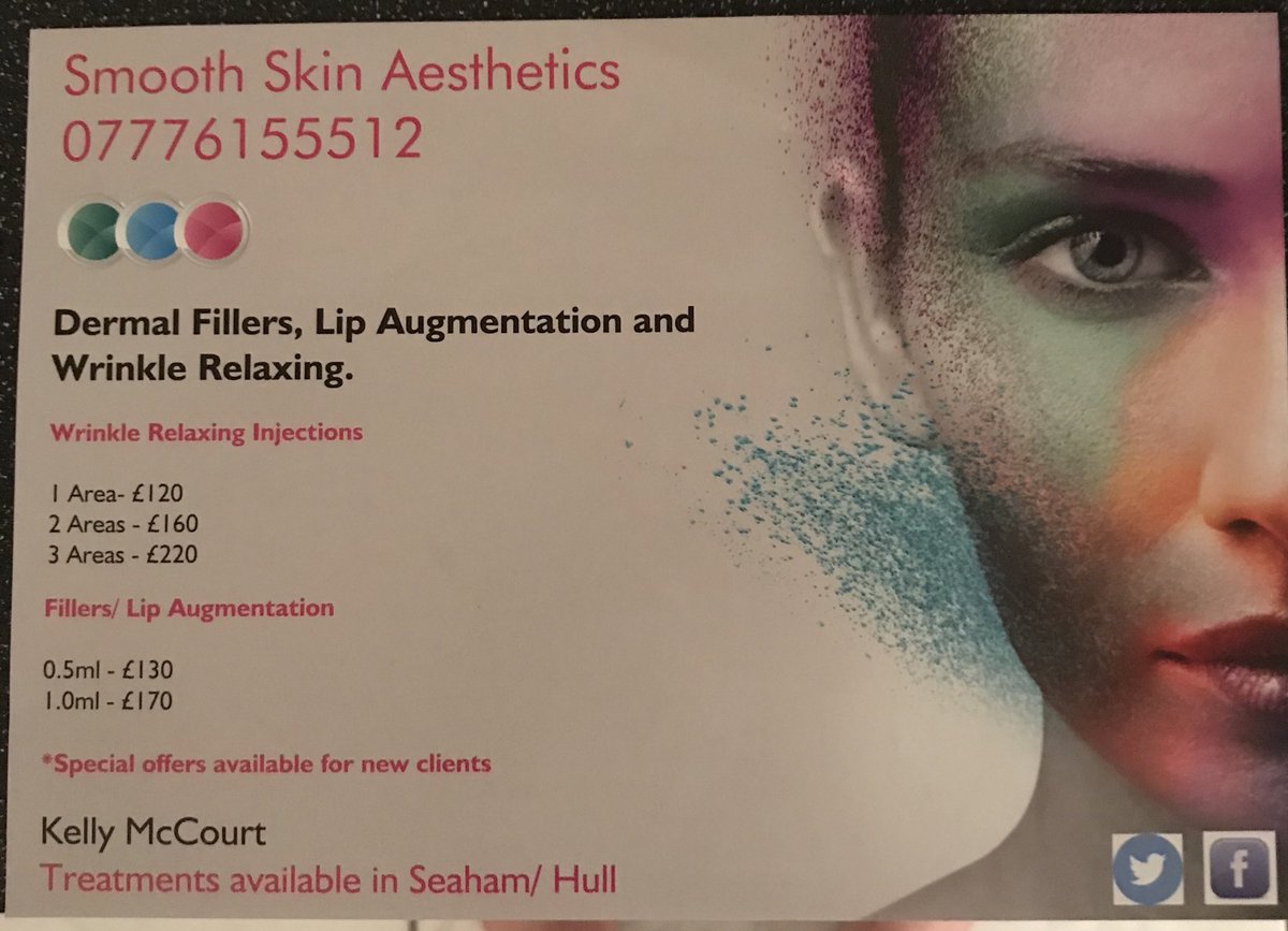 Any of my Pals want to treat there partner to Filler or Botox be in touch, the wifes just started her own business and is mobile PLEASE RT